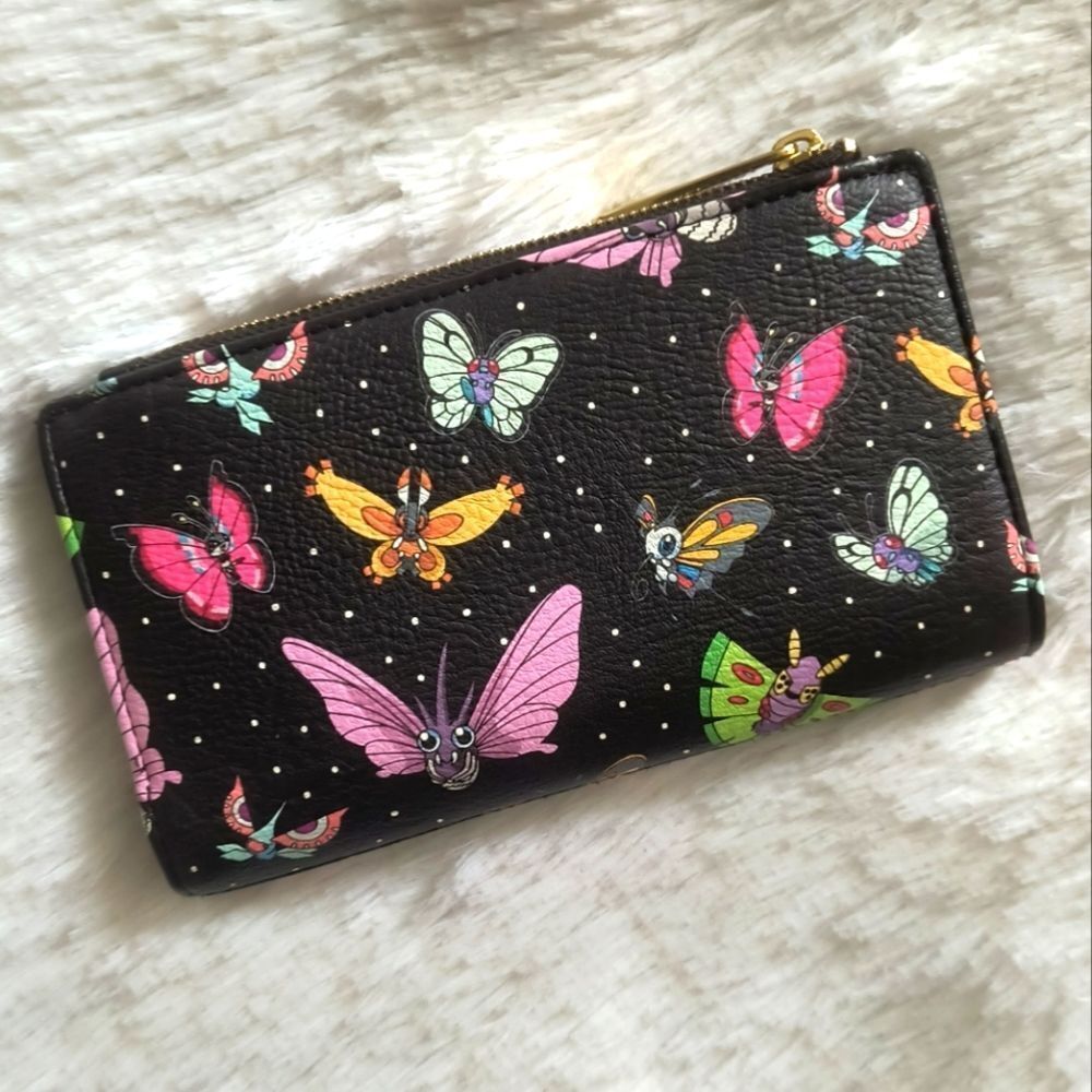 Loungefly Pokémon Butterfly Mini Backpack and Wallet - Picture 11 of 16